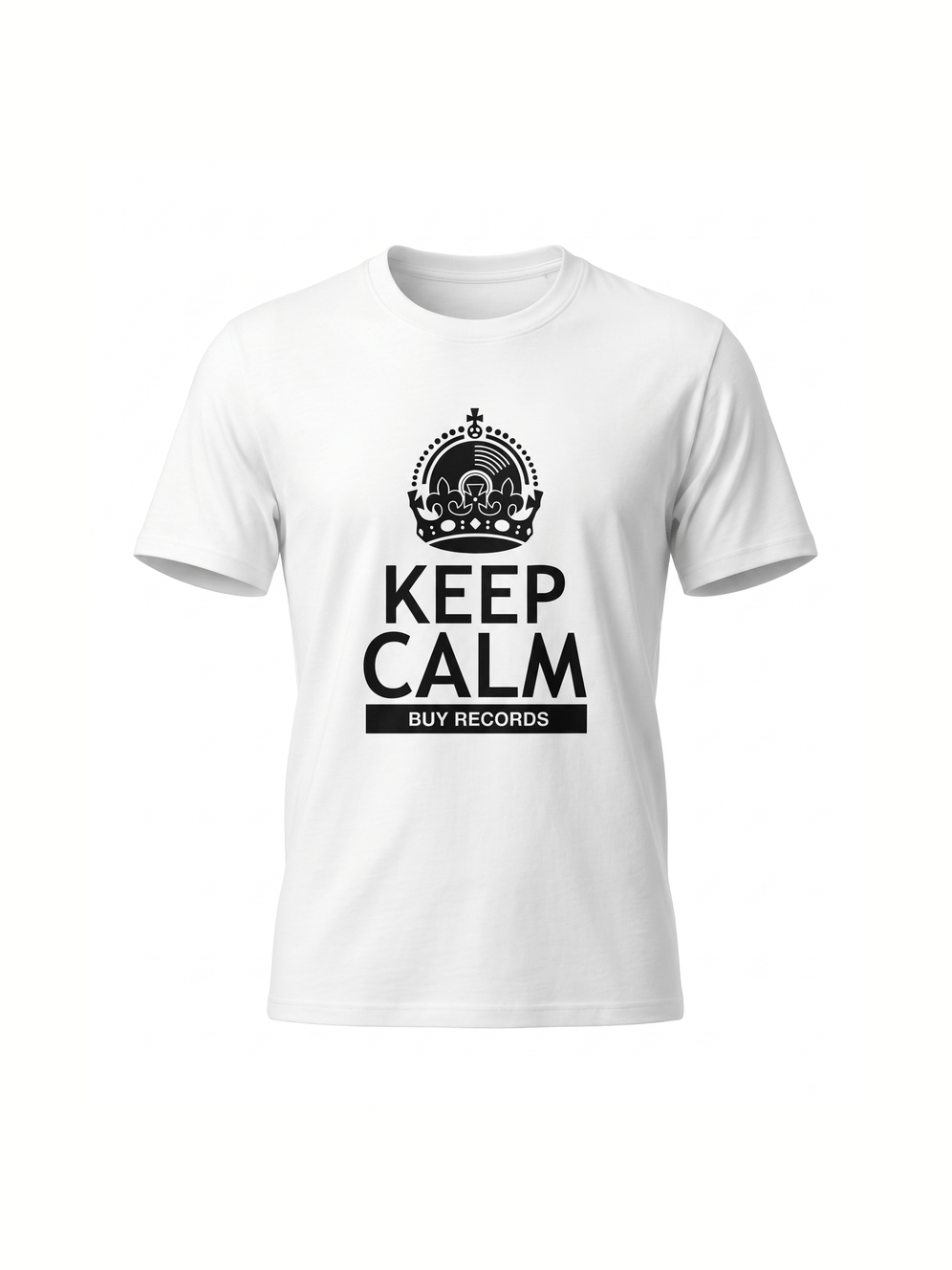 Unisex Keep Calm Buy Records T-Shirt