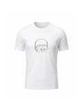 Unisex 1980's Personal Cassette Player white graphic tee on organic cotton | Vinyl Coffee UK